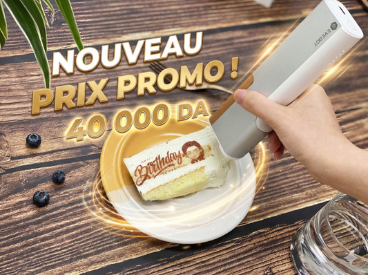 طابعة غذائية احترافية للطباعة على القهوة والحلويات